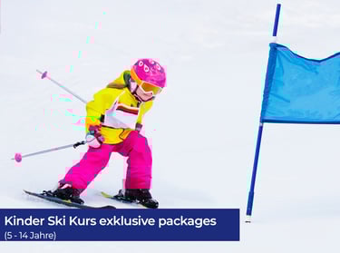kinder ski kurs package mit ski verleih