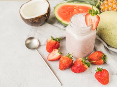 strawberry and watermelon shake
