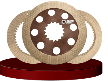 Friction plates for earth moving equipment and heavy-duty machinery by BBF Delhi