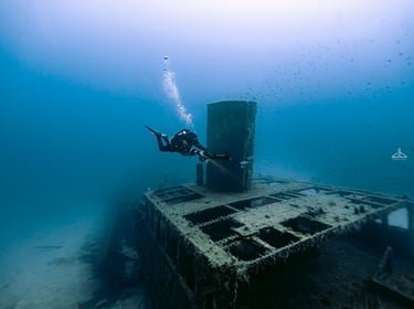ship wreck in Malta, Gozo