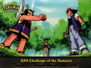 EP4 Challage of the Samurai Topps Pokémon series 2 US