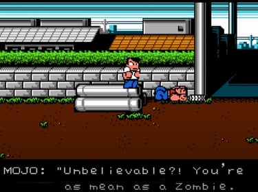 River City Ransom "Mean as a Zombie"