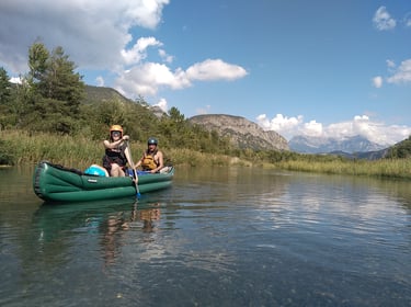 itinérance moyenne Durance canoë kayak septembre 2025 aventure rivière