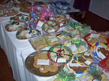 2008 Benefit Bake Sale Table
