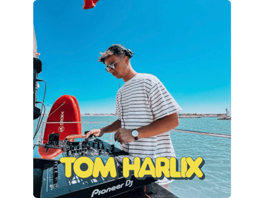 TOM HARLIX, DJ électro, au ENJOOY Festival 2025, le 20 septembre à Montpellier 