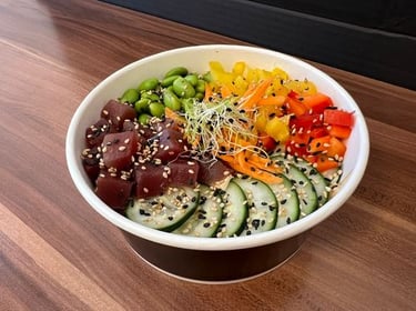 tuna poke bowl