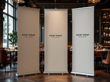 exkluzívne roll-up stojany