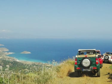 Jeep safari Ierapetra Sud Est de la Crète