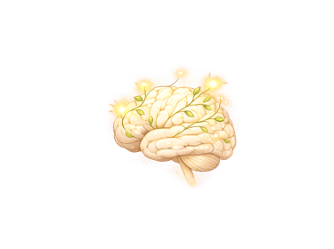 Illustration qui représente la neuroplastie du cerveau