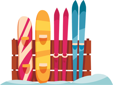 Skiing and snowboarding gear