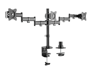 Singularity-India-LUMI-Articulate-3-Monitor-Arm-Stand-Mount-Clamp-LDT07C036