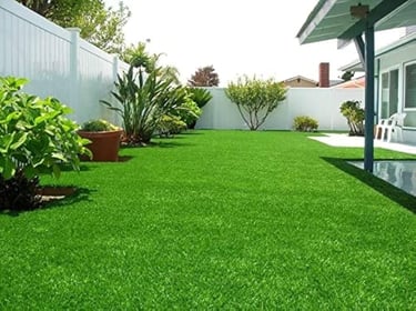 A lush and durable Bermuda grass lawn at a residential property in Sarjapur, Bangalore