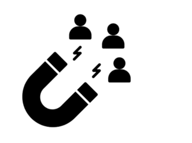 an icon representing lead generation
