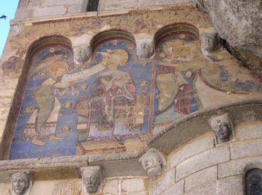 L'Annonciation et la Visitation chapelle St Michel de Rocamadour
