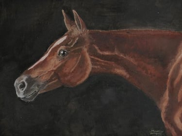 hay alguien - acrilico 30x40cm