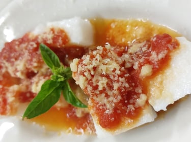 Lactose-free Sardinian dinner near Olbia and Costa Smeralda