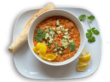 Somali lentil stew misir dish Kentish Town London