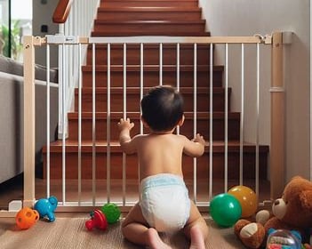 Baby gate installation