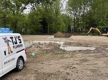 Tj's Plumbing Veichle