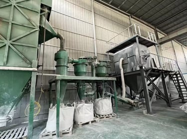 Internal photos of the factory