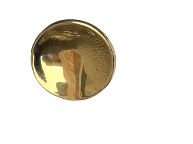 Golden Round Knob