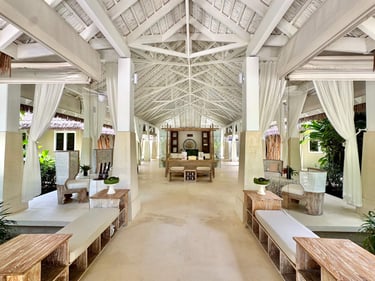 Ayada Maldives spa reception