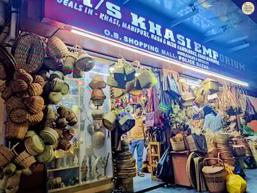 Colors of Culture – Khasi Handicrafts at Police Bazar, Shillong