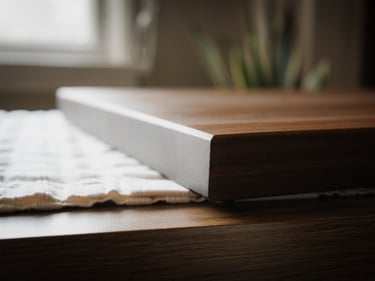 Fusteira Wood Design workshop in Central California, where custom handcrafted wooden pieces are made