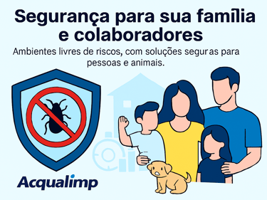 DEDETIZADORA ACQUALIMP, DESRATIZAÇÃO, CUPINS, BARATAS