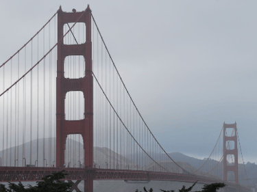 golden gate bridge in san francisco, california