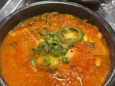Kimchi Soon Doo Boo Soft Tofu Soup From Korea House Marysville