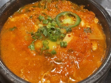 Kimchi Soon Doo Boo Soft Tofu Soup From Korea House Marysville