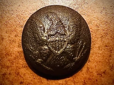Union civil war coat button 