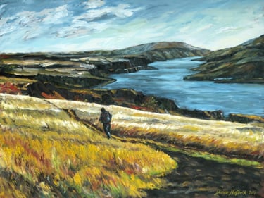 Syncline, Columbia River