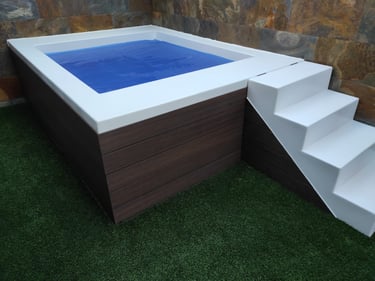 piscinas pequeñas en fibra de vidrio en canarias