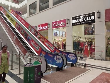 Spectrum mall inside view