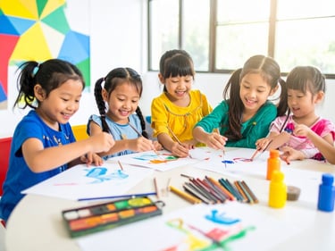 Creative learning ECCE teachers are trained at LevelUp Online Education with ECCE course