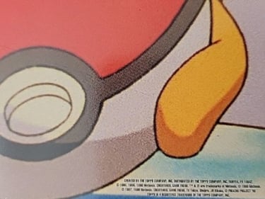 Stickers S12 Topps Pokémon the first movie back