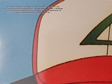 Stickers S13 Topps Pokémon the first movie back