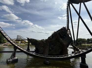 Krake heide park b&m dive coaster