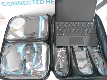 Mallette de téléconsultation assistée, téléconsultation, matériel médical connecté