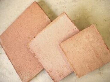 Tomettes terre cuite 30x30-20x20-15x15