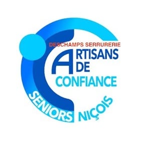 Serrurier à Nice Deschamps serrurerie , détenteur du label artisans de confiance seniors Niçois