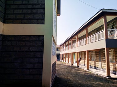 Tumaini House School administration block