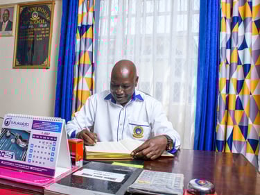 Principal Jackson Twaem-Tumaini House School