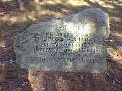 Pootatuck Indian Fort Monument (Photo by Markanthony Izzo)