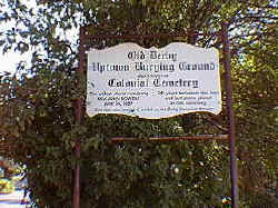 Main Entrance to Olde Derby Uptown Burial Ground