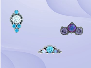 Ear piercing jewellery