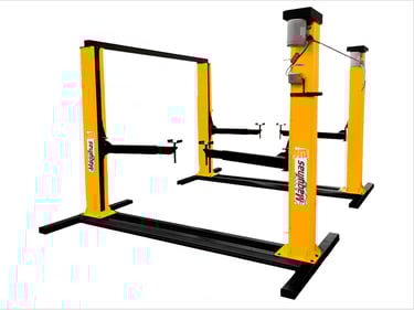 Elevador Automotivo 5000 4 colunas JM Máquinas