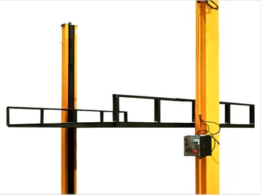 Elevador de Carga Monta Carga 1 tonelada 1000 Kg Elevador de Sacaria 2 - 4 metros JM Máquinas